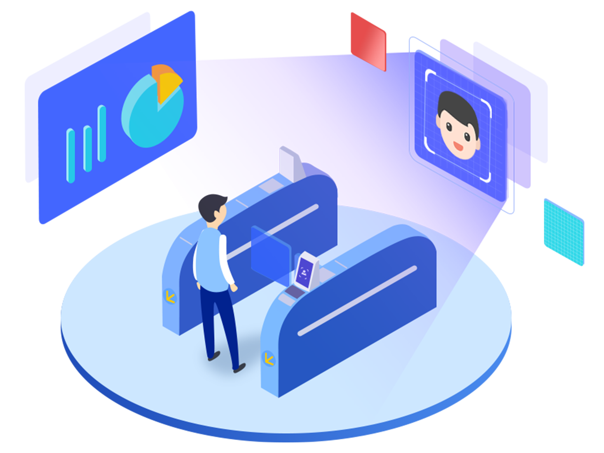 健身房前臺(tái)智能化